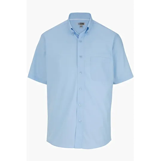 Lightweight Poplin Short Sleeve Men's Shirt — view 2