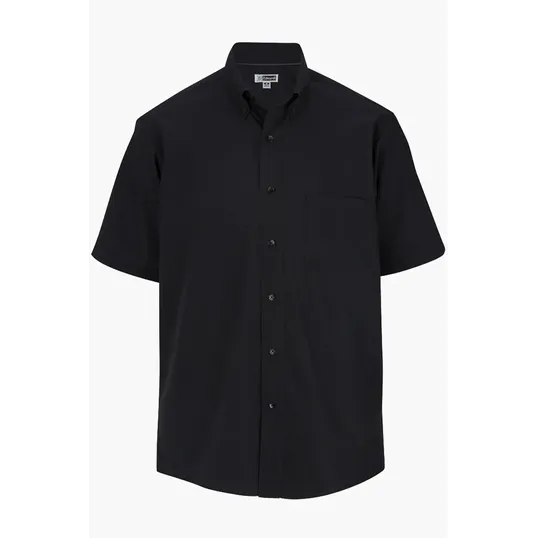 Lightweight Poplin Short Sleeve Men's Shirt — view 4