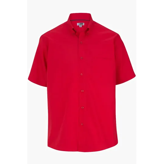 Lightweight Poplin Short Sleeve Men's Shirt — view 5