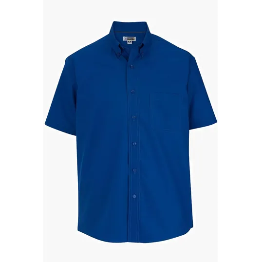 Lightweight Poplin Short Sleeve Men's Shirt — view 7