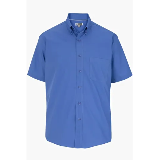 Lightweight Poplin Short Sleeve Men's Shirt — view 8