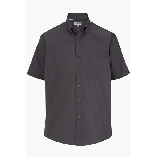 Lightweight Poplin Short Sleeve Men's Shirt — view 9
