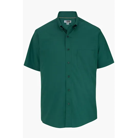 Lightweight Poplin Short Sleeve Men's Shirt — view 10