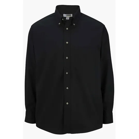Easy Care Poplin Long Sleeve Men's Shirt — view 4