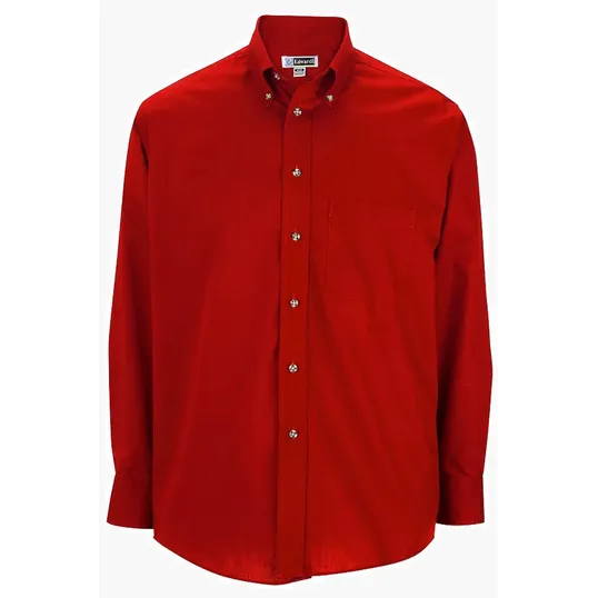 Easy Care Poplin Long Sleeve Men's Shirt — view 5