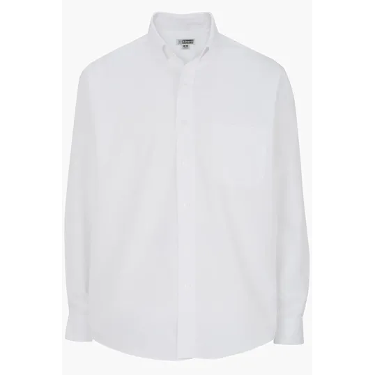 Lightweight Poplin Long Sleeve Men's Dress Shirt