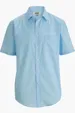Essential Broadcloth Short Sleeve Men's Dress Shirt — view 2