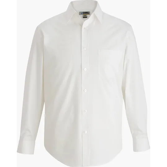 Essential Broadcloth Long Sleeve Men's Dress Shirt