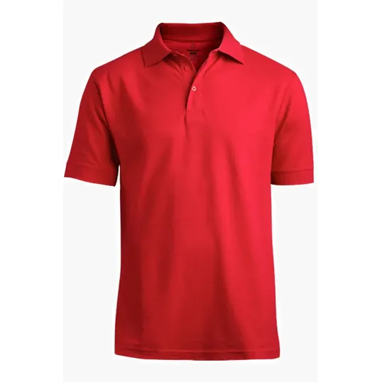 Soft Touch Men's Pique Polo, 65/35 Poly-Cotton — view 3