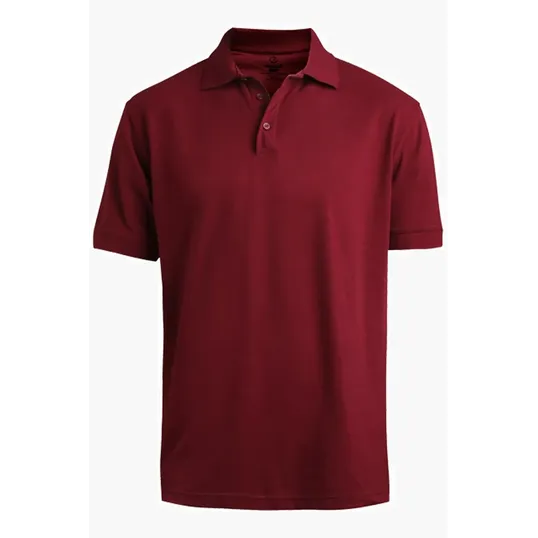 Soft Touch Men's Pique Polo, 65/35 Poly-Cotton — view 4