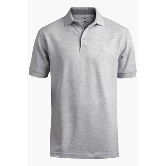 Soft Touch Men's Pique Polo, 65/35 Poly-Cotton — view 6