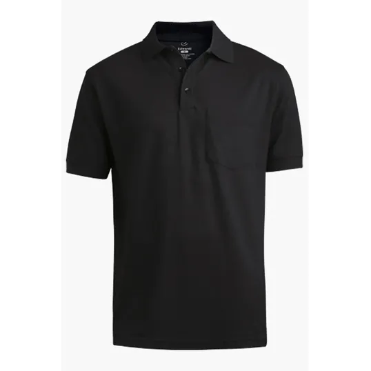 Soft Touch Unisex Polo With Pockets — view 2