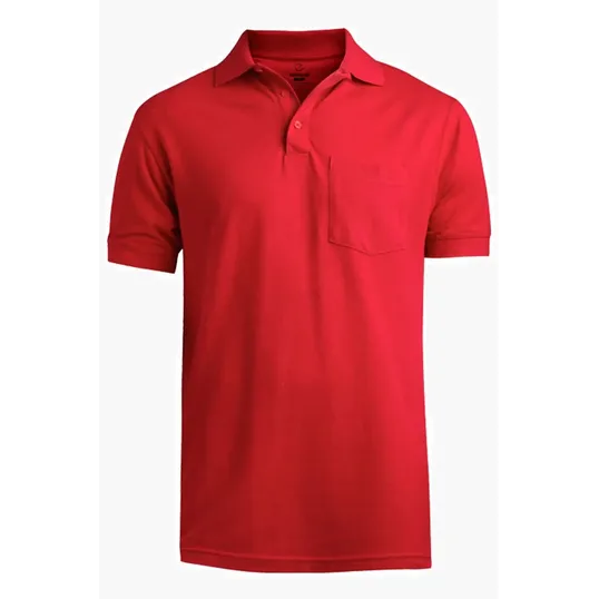 Soft Touch Unisex Polo With Pockets — view 3