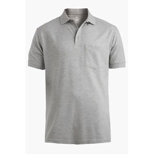 Soft Touch Unisex Polo With Pockets — view 6