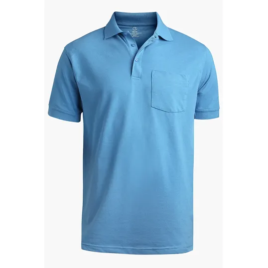 Soft Touch Unisex Polo With Pockets — view 7