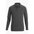 Mini Pique Long Sleeve Unisex Polo — view 6
