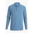 Mini Pique Long Sleeve Unisex Polo — view 7