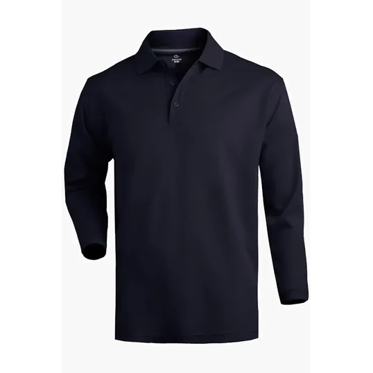 Hi Performance Mesh Unisex Long Sleeve Polo