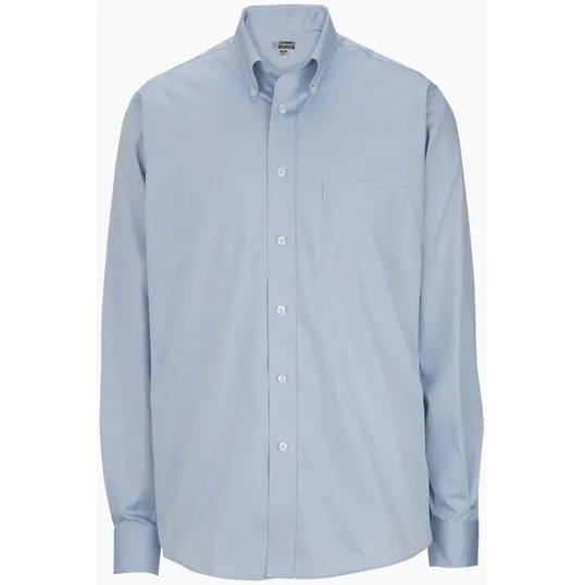 Pinpoint Oxford Long Sleeve Men's Dress Shirt — view 2