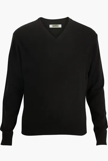 Essential Unisex V-Neck Acrylic Sweater — view 2