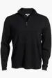 Tri Blend Unisex 1/4 Zip Sweater — view 2