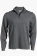 Tri Blend Unisex 1/4 Zip Sweater — view 3