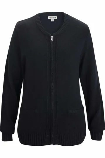 Unisex Full Zip Cardigan with Two Pockets