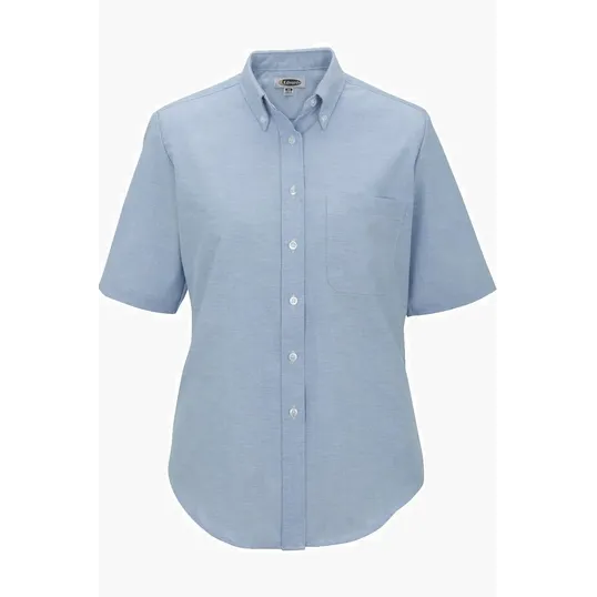 Easy Care Oxford Short Sleeve Ladies Shirt — view 2
