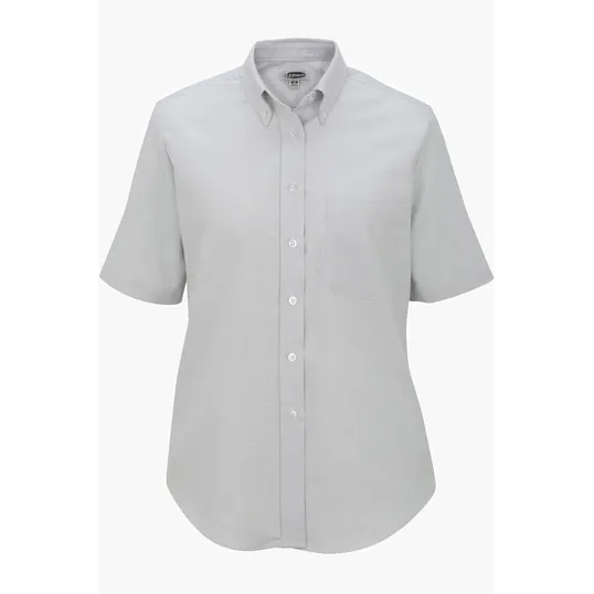Easy Care Oxford Short Sleeve Ladies Shirt — view 3