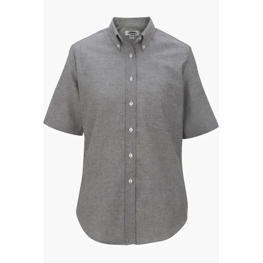 Easy Care Oxford Short Sleeve Ladies Shirt — view 4
