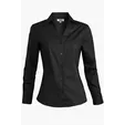 Stretch Broadcloth Long Sleeve Ladies Shirt — view 3