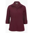 Lightweight Poplin Three Quarter Sleeve Ladies Shirt — view 6