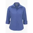 Lightweight Poplin Three Quarter Sleeve Ladies Shirt — view 8