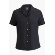 Camp Collar Ladies Blouse with Notched Collar — view 3