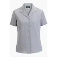 Camp Collar Ladies Blouse with Notched Collar — view 8