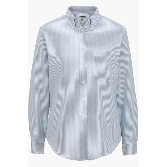 Easy Care Oxford Long Sleeve Ladies Shirt — view 5