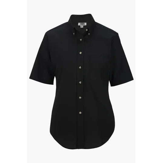 Easy Care Poplin Short Sleeve Ladies Shirt — view 4