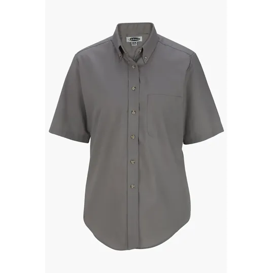 Easy Care Poplin Short Sleeve Ladies Shirt — view 10