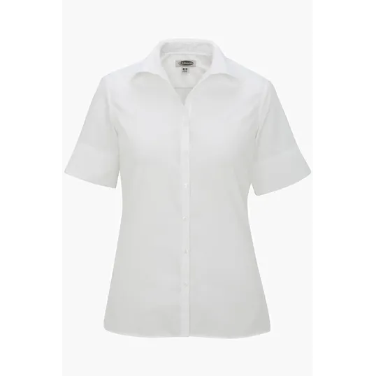 Lightweight Poplin Short Sleeve Ladies Shirt
