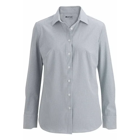 Point Grey Ladies Blouse, Tailored Fit Long Sleeve — view 6