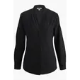 V Neck Ladies Blouse, Long Sleeve Tailored Fit — view 2