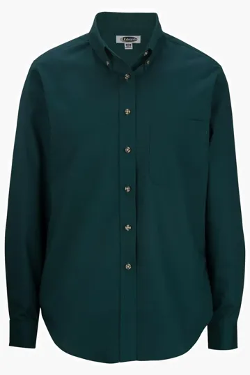 Easy Care Poplin Long-Sleeve Ladies Shirt — view 7