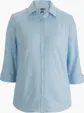 Essential Broadcloth Three Quarter Sleeve Ladies Shirt — view 2