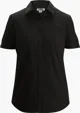Essential Broadcloth Short Sleeve Ladies Shirt — view 4