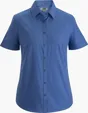 Essential Broadcloth Short Sleeve Ladies Shirt — view 5