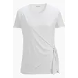Soft Wrap Ladies Blouse with Jersey Knit Wrap Detail
