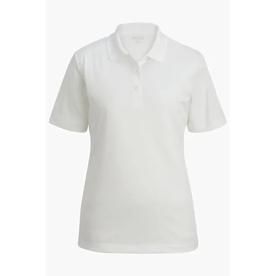 Mini Pique Ladies Polo with Rib-Knit Collar