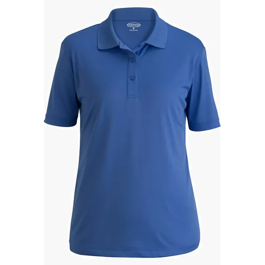 Mini Pique Ladies Polo with Rib-Knit Collar — view 5