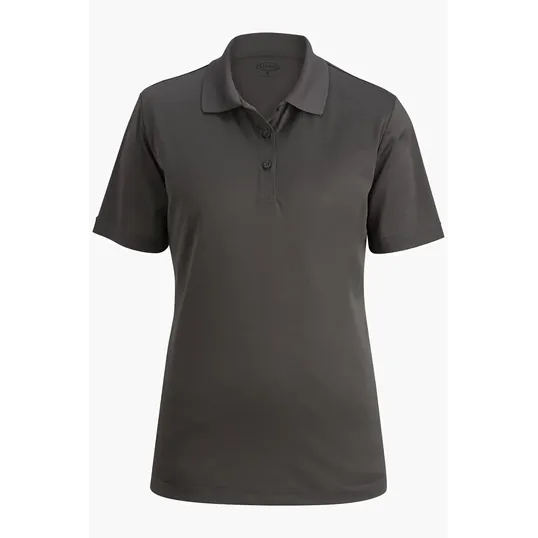 Mini Pique Ladies Polo with Rib-Knit Collar — view 6
