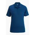Mini Pique Ladies Polo with Rib-Knit Collar — view 4